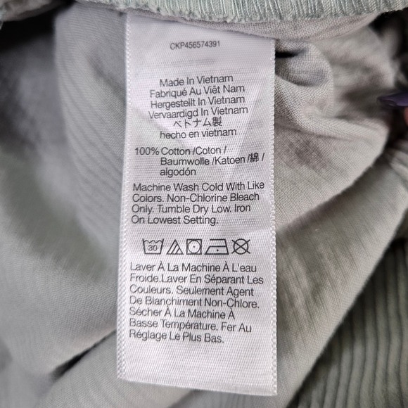 Madewell Yorkway‎ Corduroy Shirt Jacket Women's Size M Sage Utility Shacket Fall - Picture 3 of 8